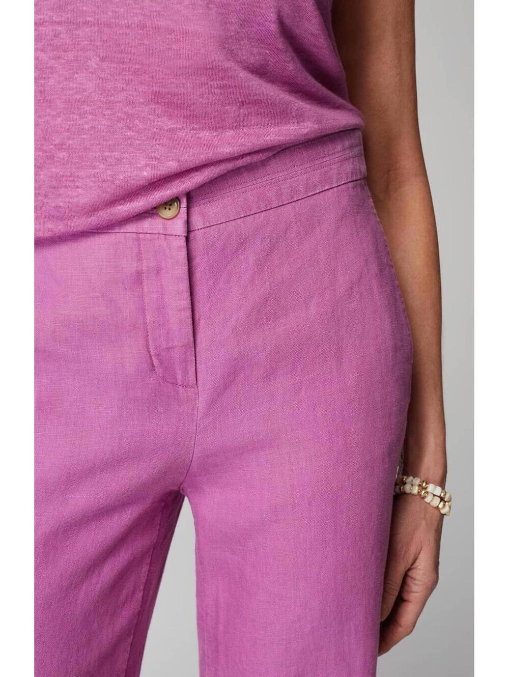 J.Jill Easy Linen Wide-Leg Crops - Picture 5 of 8